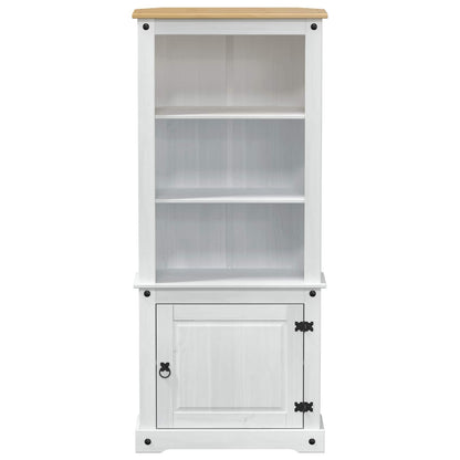 Hoge kast Wit 74 x 38 x 170 cm Massief grenenhout