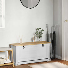 Schoenenkast Corona Wit 99 x 32 x 49 cm Massief grenenhout