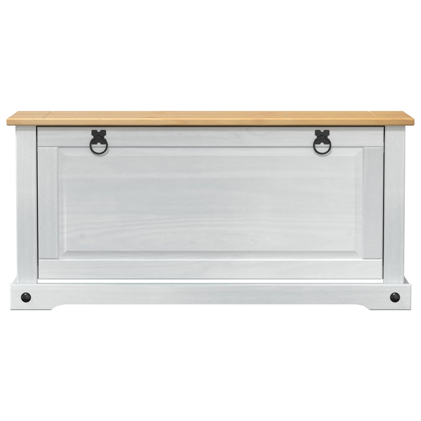 Schoenenkast Corona Wit 99 x 32 x 49 cm Massief grenenhout