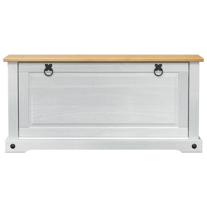 Schoenenkast Corona Wit 99 x 32 x 49 cm Massief grenenhout