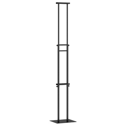 Beursdisplays Zwart 30 x 24 x 214 cm Staal