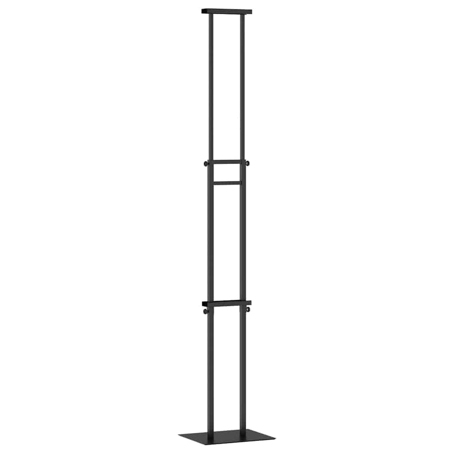 Beursdisplays Zwart 30 x 24 x 214 cm Staal