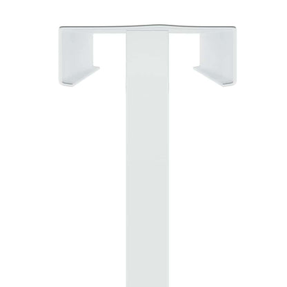 Beurs Displays Wit 30 x 23,5 x 210 cm Staal