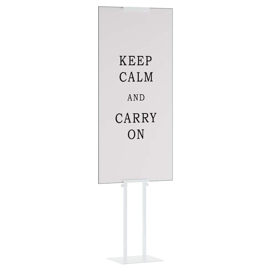 Beurs Displays Wit 30 x 23,5 x 210 cm Staal