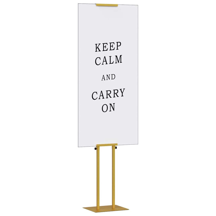 Beurs Displays Goud 30 x 24 x 214 cm Staal