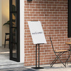 Exhibition Displays Black 26.5 x 26.5 x 150 cm Steel