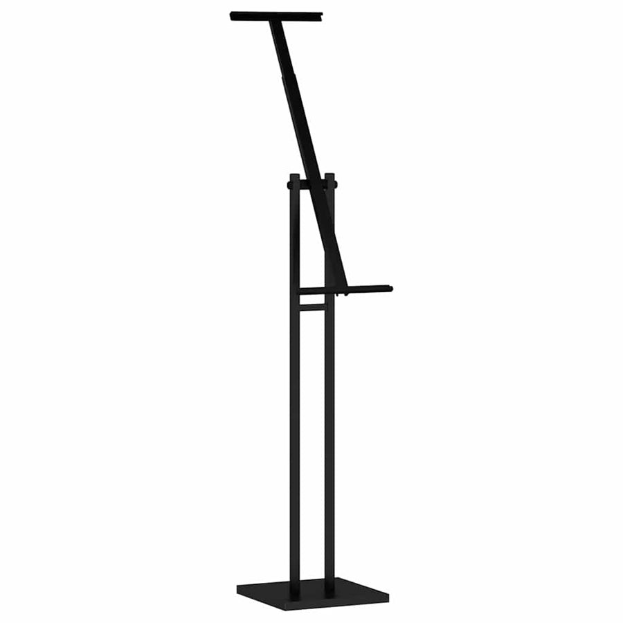 Beursstand Zwart 26,5 x 26,5 x 127 cm Staal