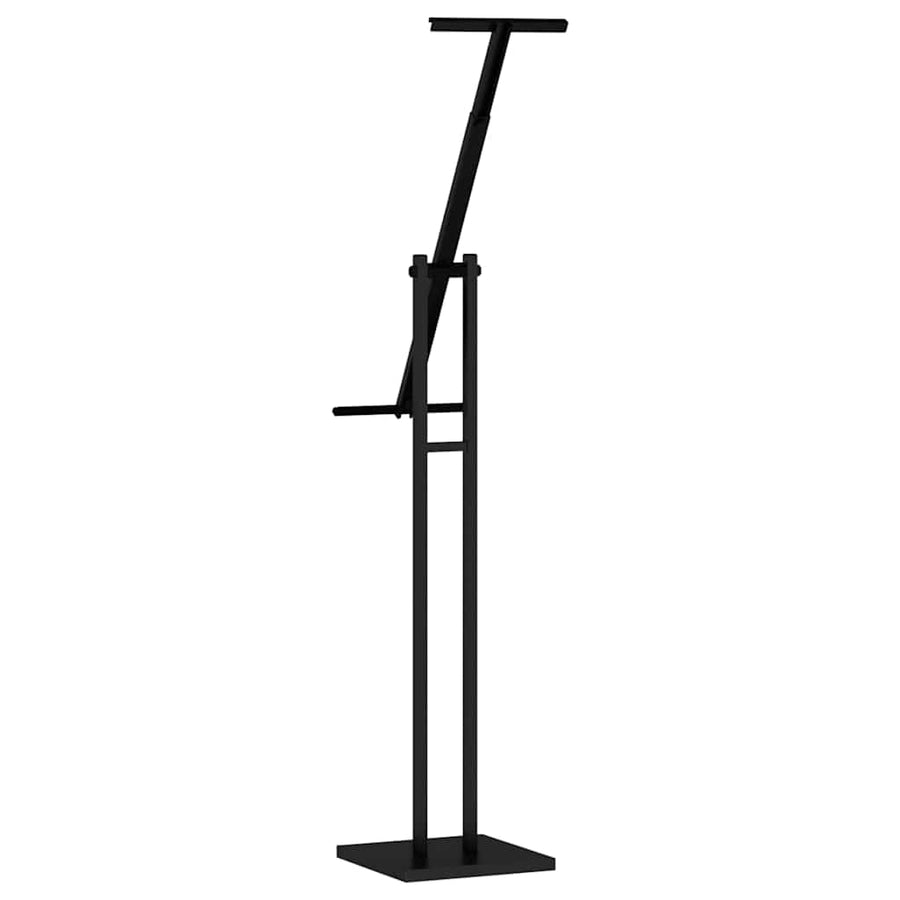 Beursstand Zwart 26,5 x 26,5 x 127 cm Staal