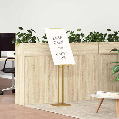 Beurs Displays Goud 26,5 x 26,5 x 127 cm Staal