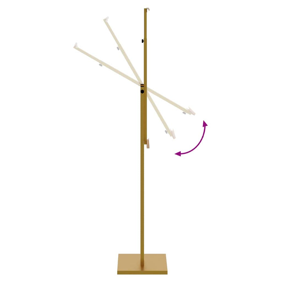 Beurs Displays Goud 26,5 x 26,5 x 127 cm Staal