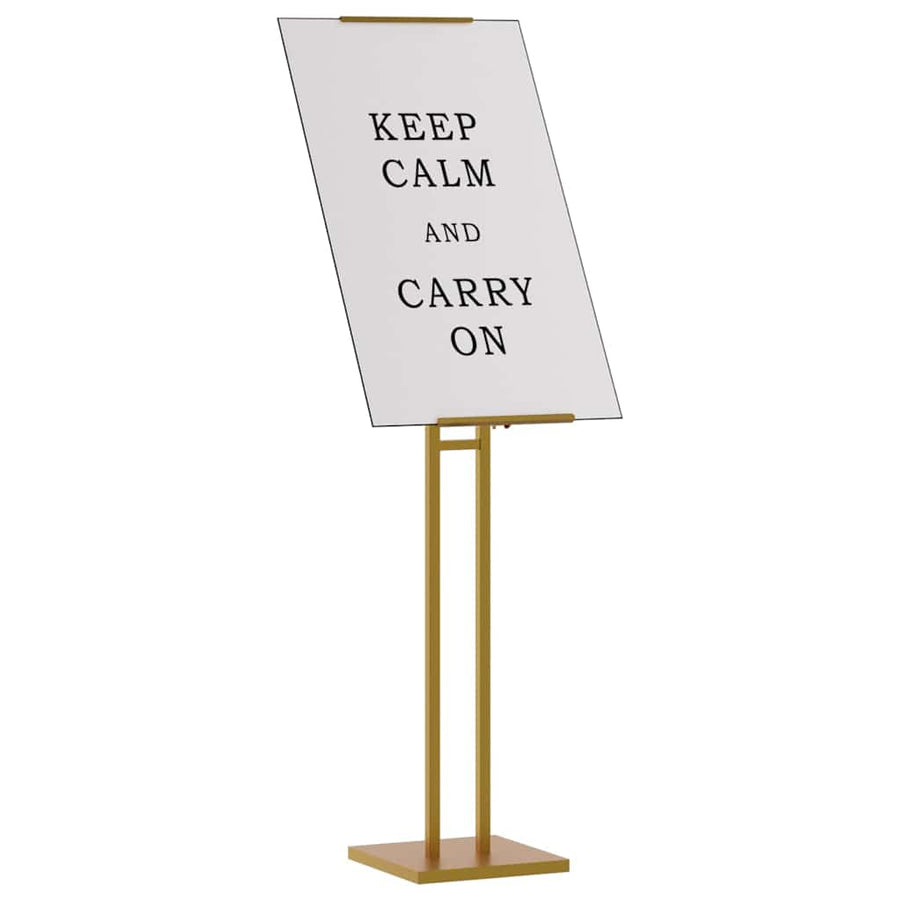 Beurs Displays Goud 26,5 x 26,5 x 127 cm Staal