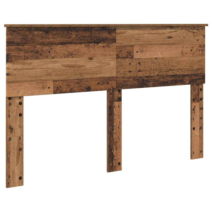 Bedframe Met Hoofdeinde Oudhout Bewerkt Hout Oud Hout 150 x 200 cm