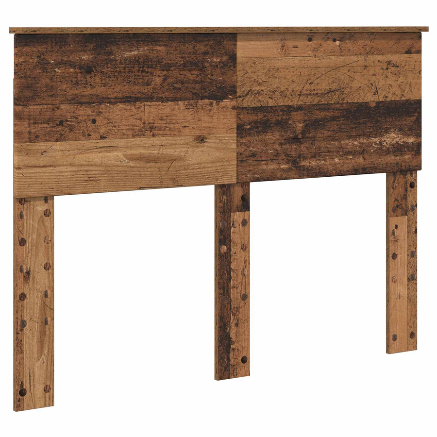 Bedframe Met Hoofdeinde Oudhout Bewerkt Hout Oud Hout 120 x 200 cm