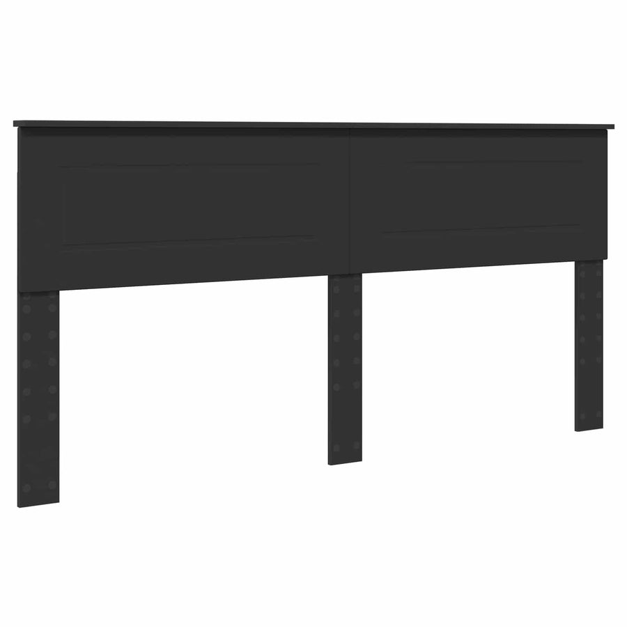 Bedframe met lade met opslag Zwart 180 x 200 cm Ingenieurshout