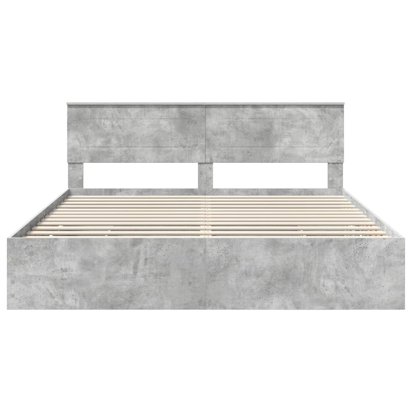 Bedframe met lade Beton Grijs 180 x 200 cm Ingenieurshout
