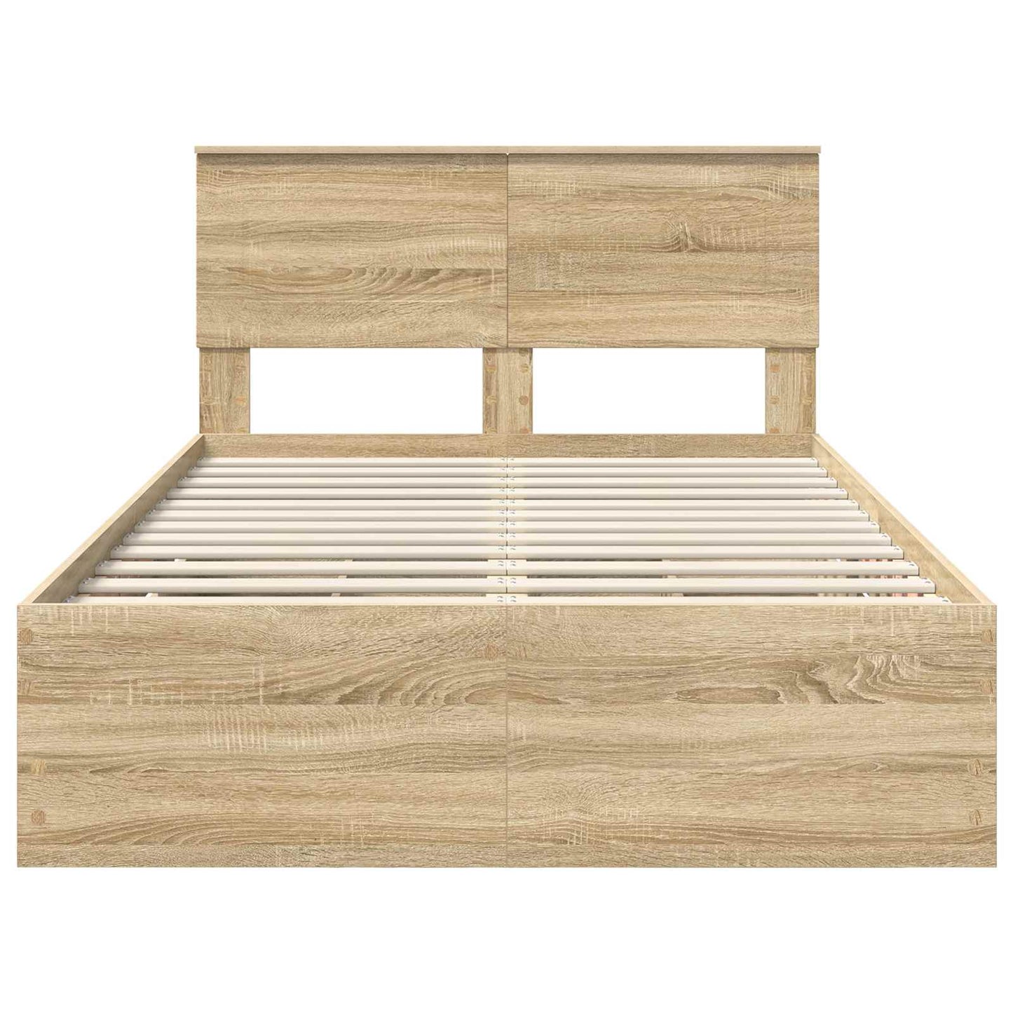 Bedframe met lade Sonoma Eiken 120 x 200 cm Ingenieurshout