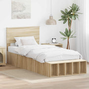 Bedframe 90x190 cm Sonoma eiken