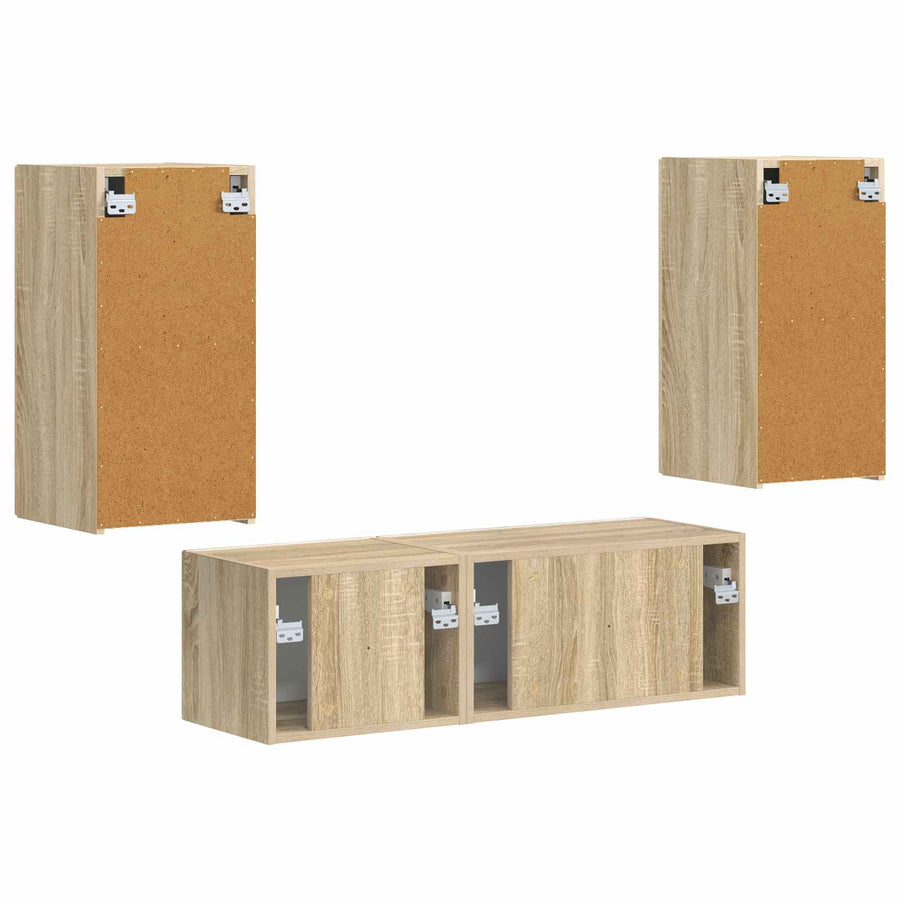 60 X 31 X 29,5 Cm Sonoma eiken