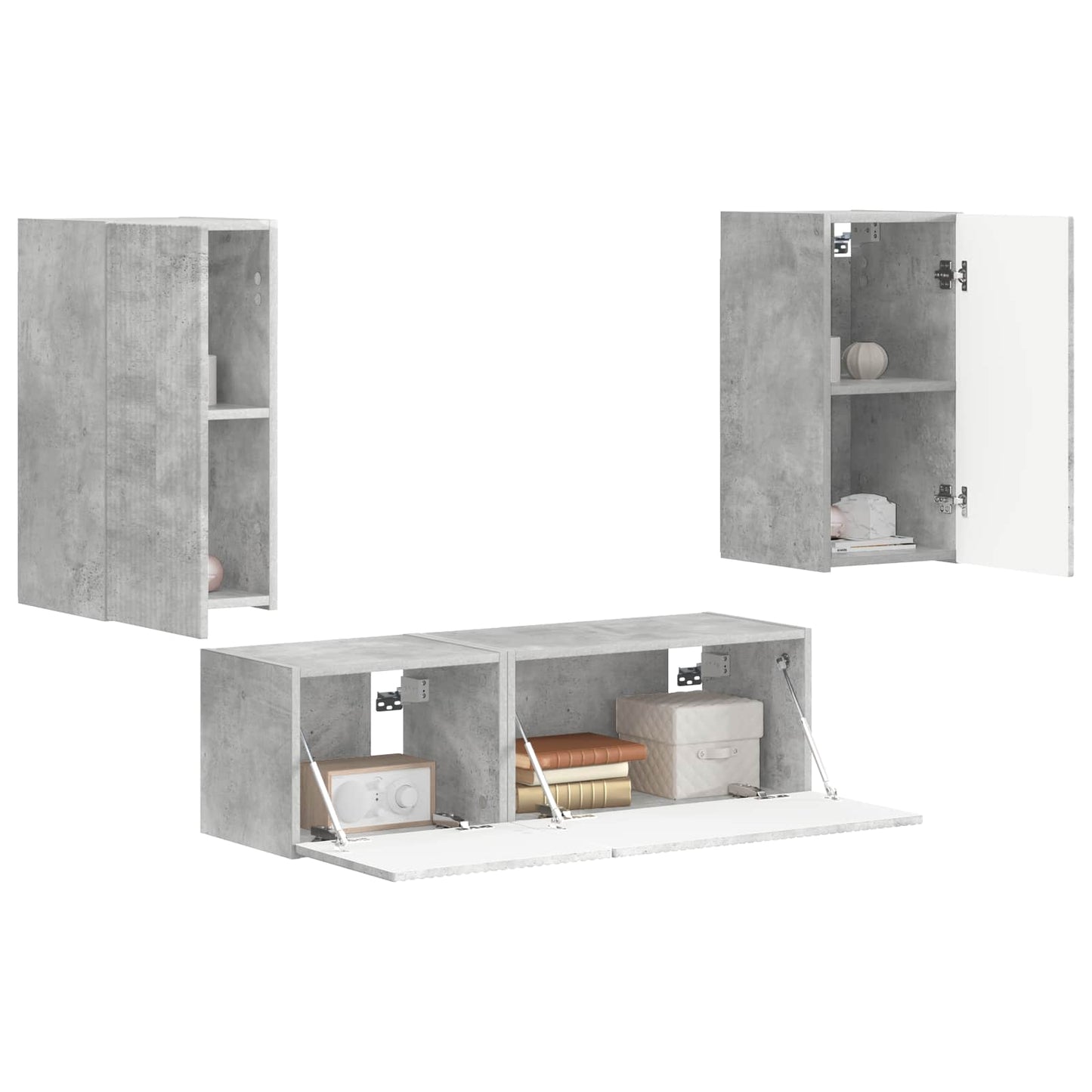 Beton Grijs 60 X 31 X 29,5 Cm Betongrijs