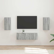 TV wandkast 60x31x29,5 cm grijs sonoma bewerkt hout