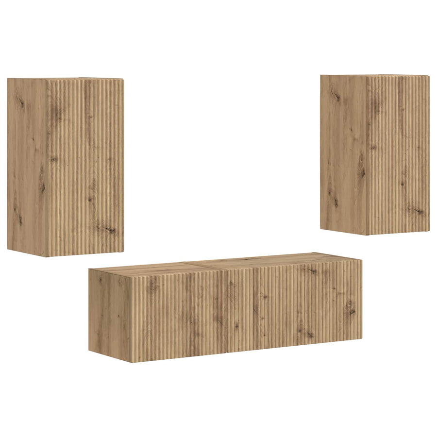 Artisan Eiken 60 X 31 X 29,5 Cm artisanaal eikenkleurig