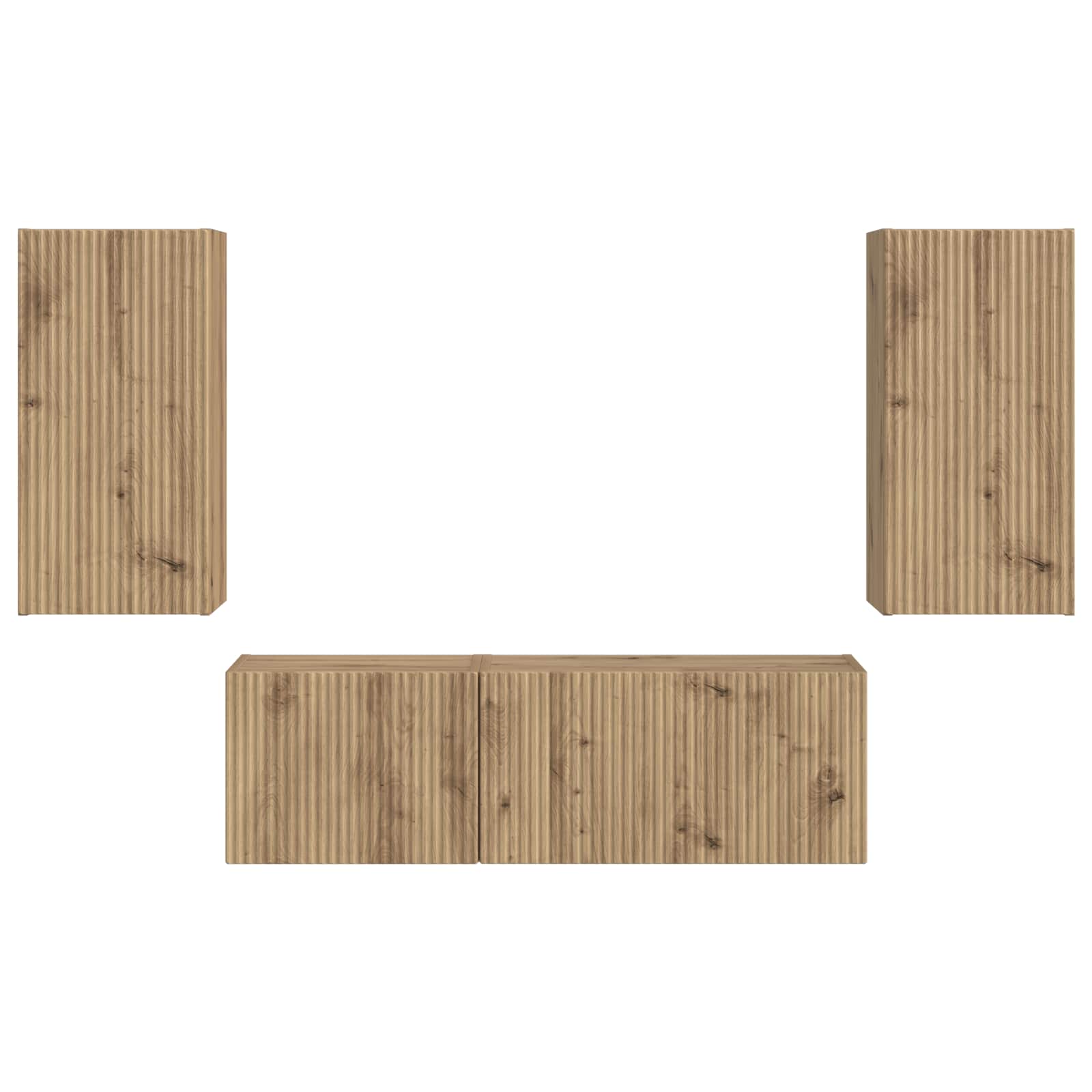 Artisan Eiken 60 X 31 X 29,5 Cm artisanaal eikenkleurig