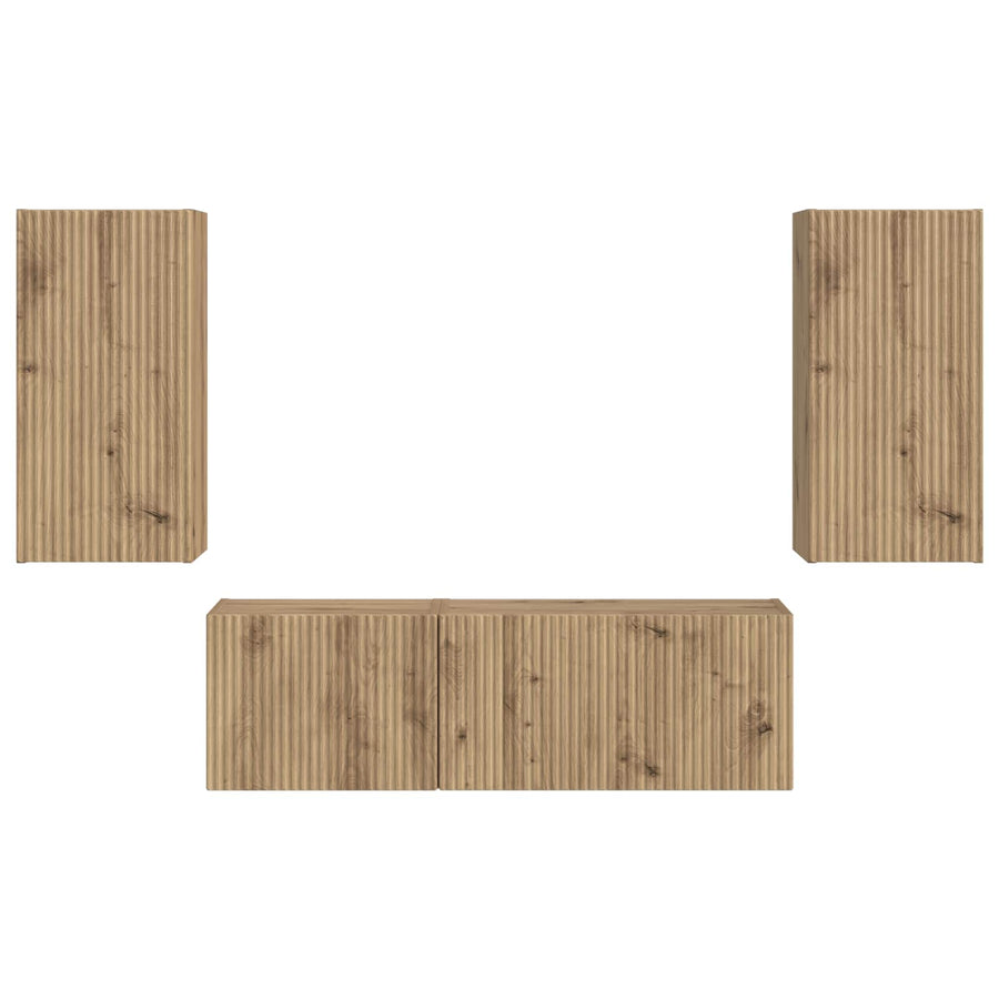 Artisan Eiken 60 X 31 X 29,5 Cm artisanaal eikenkleurig