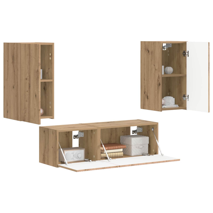 Artisan Eiken 60 X 31 X 29,5 Cm artisanaal eikenkleurig