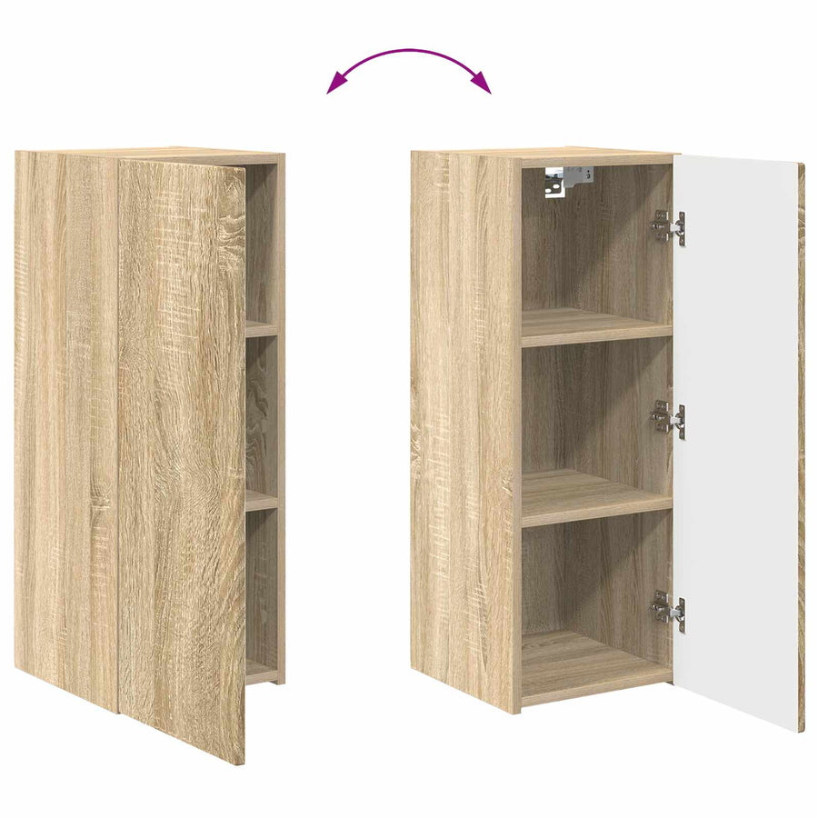 78,5 X 30 X 29,5 Cm Sonoma eiken