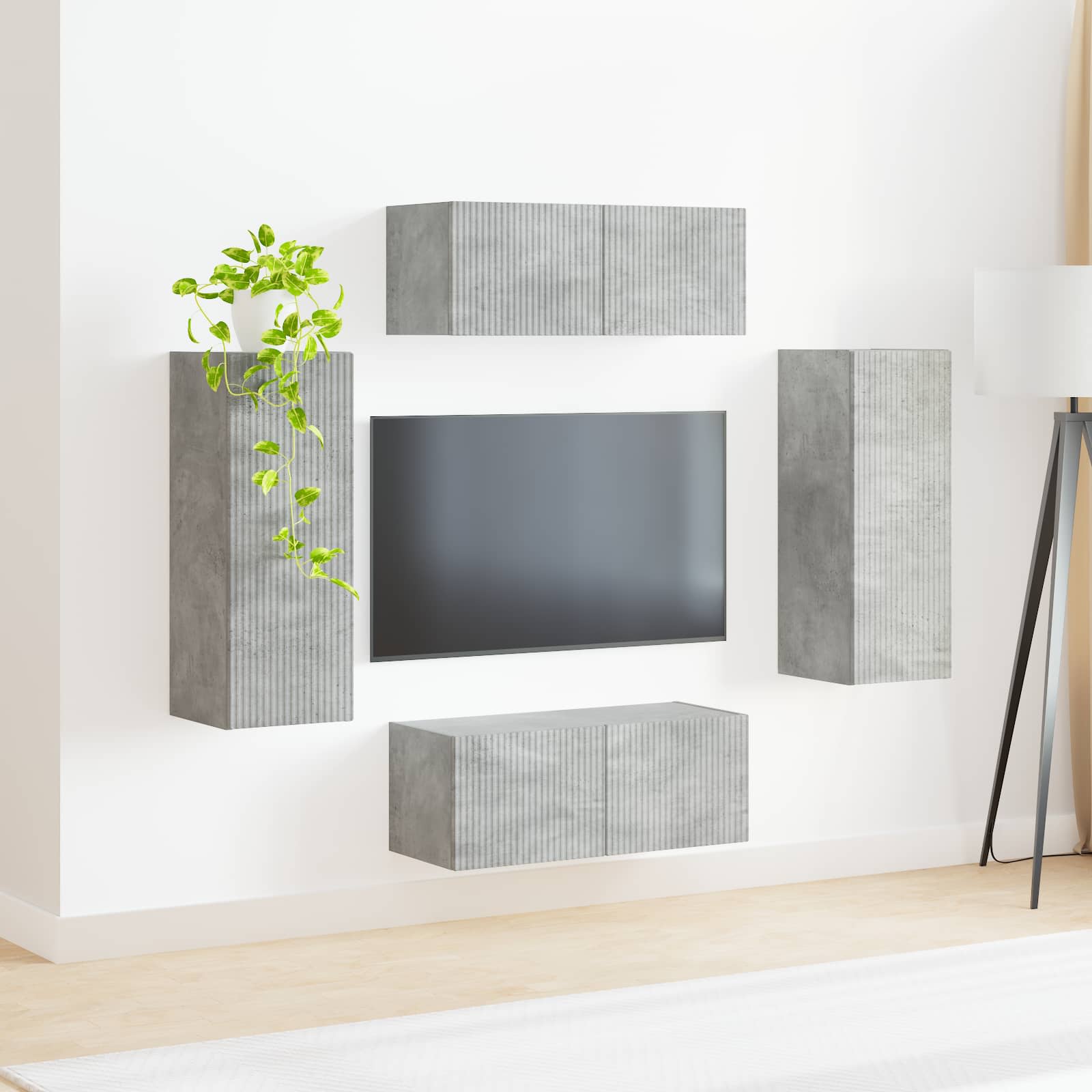 Beton Grijs 78,5 X 30 X 29,5 Cm Betongrijs