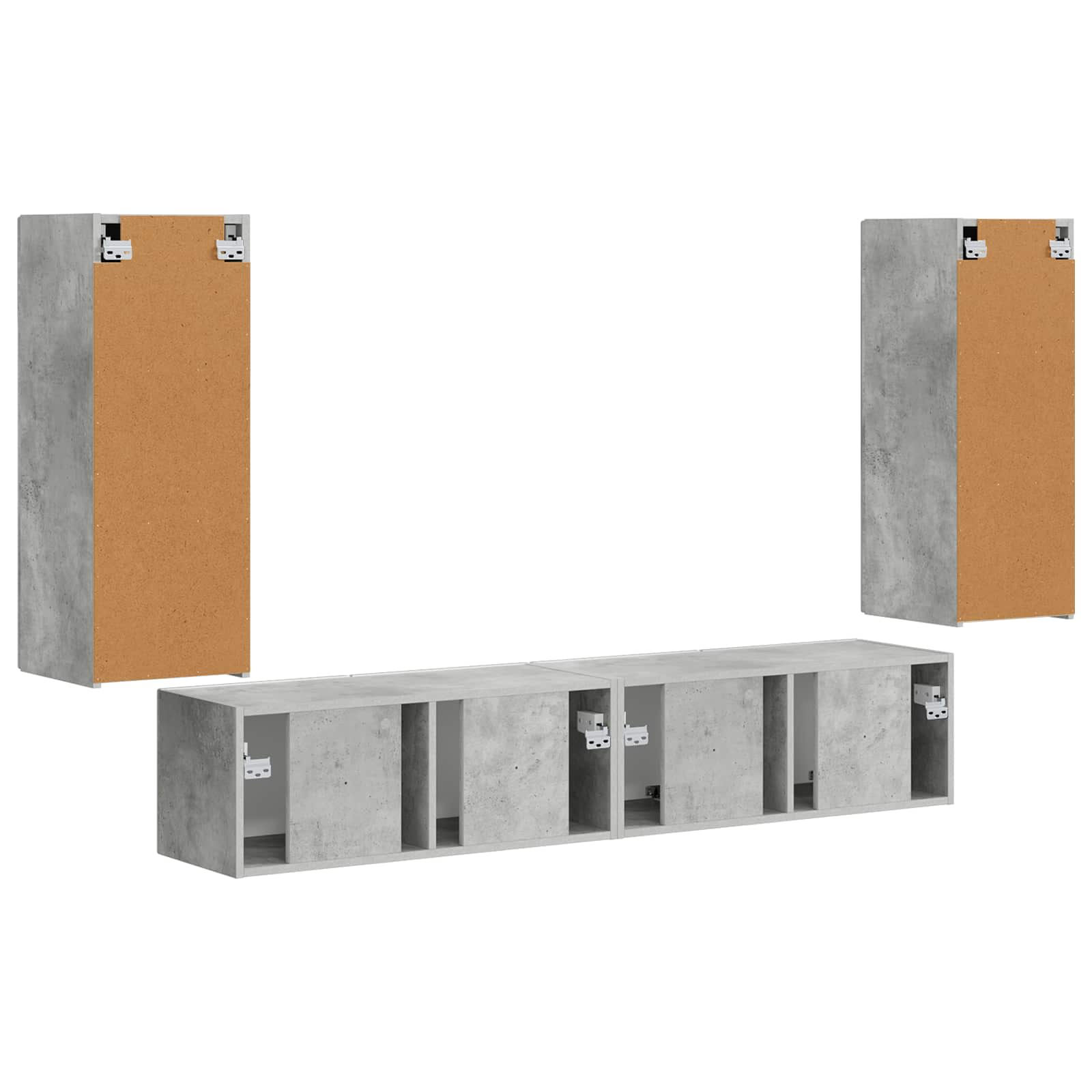 Beton Grijs 78,5 X 30 X 29,5 Cm Betongrijs