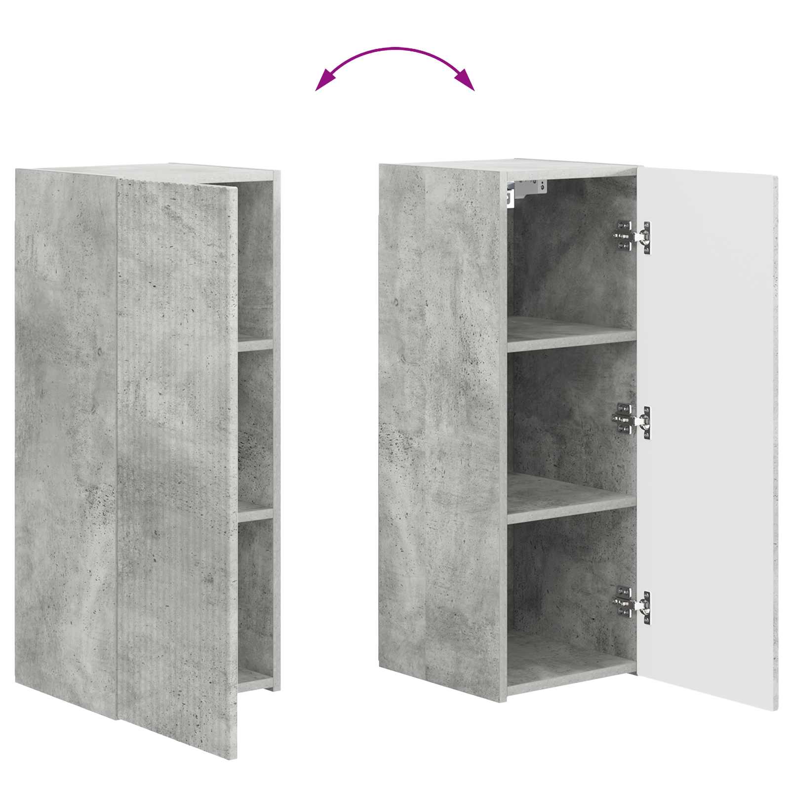 Beton Grijs 78,5 X 30 X 29,5 Cm Betongrijs