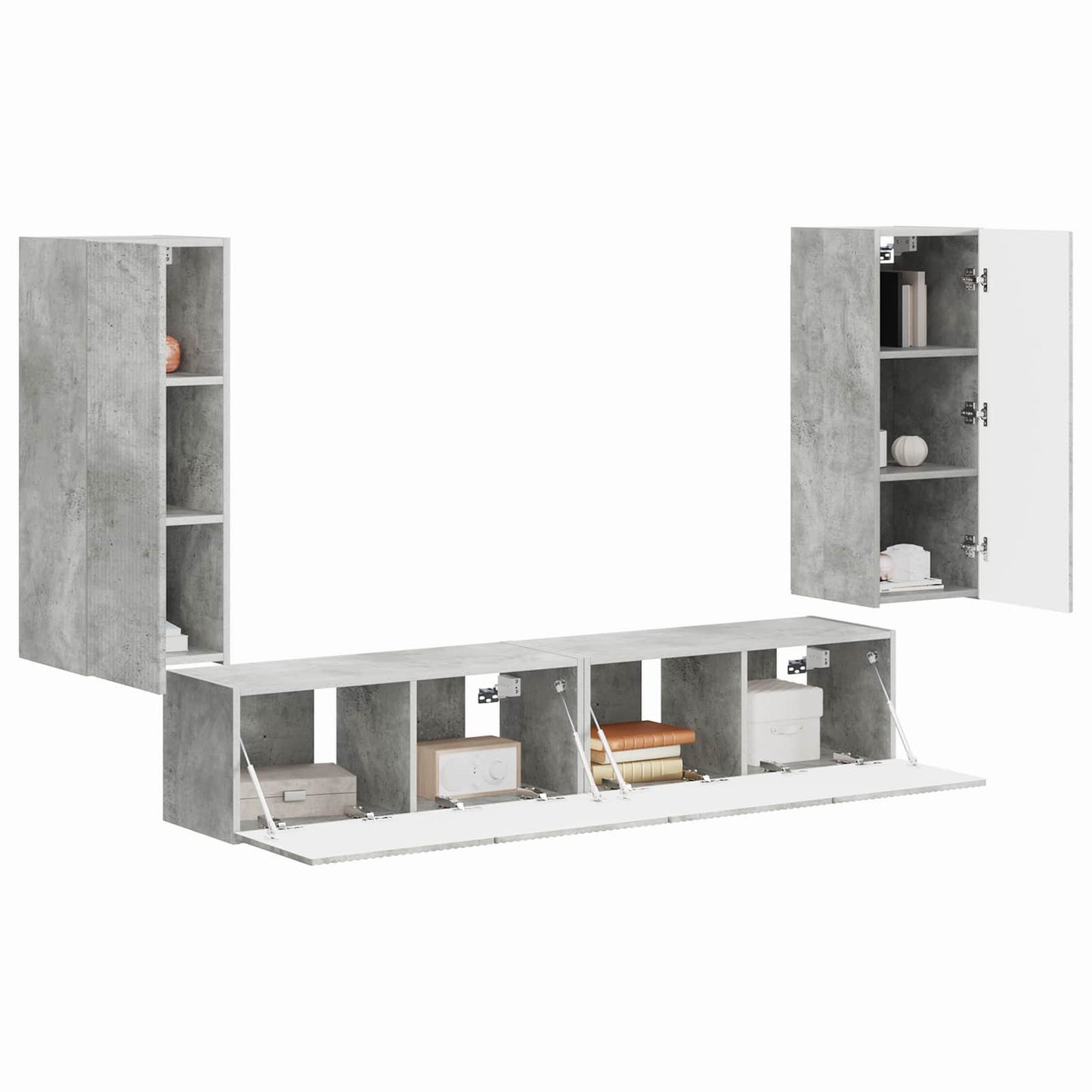 Beton Grijs 78,5 X 30 X 29,5 Cm Betongrijs