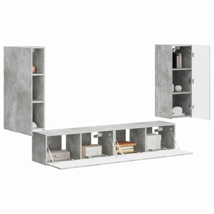 Beton Grijs 78,5 X 30 X 29,5 Cm Betongrijs