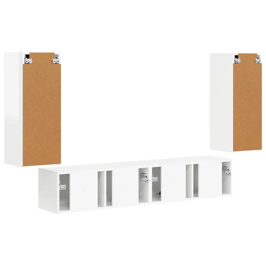 78,5 X 30 X 29,5 Cm Hoogglans wit