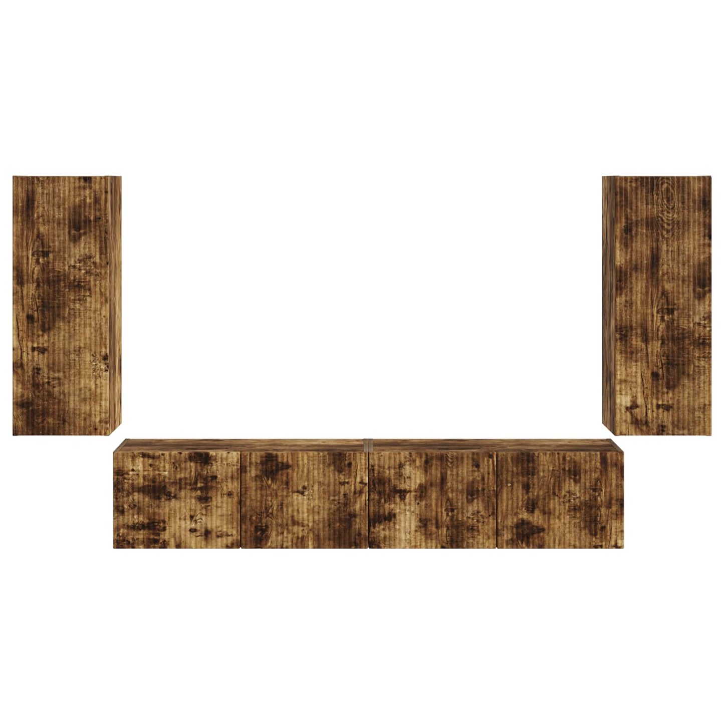 78,5 X 30 X 29,5 Cm Gerookt eiken