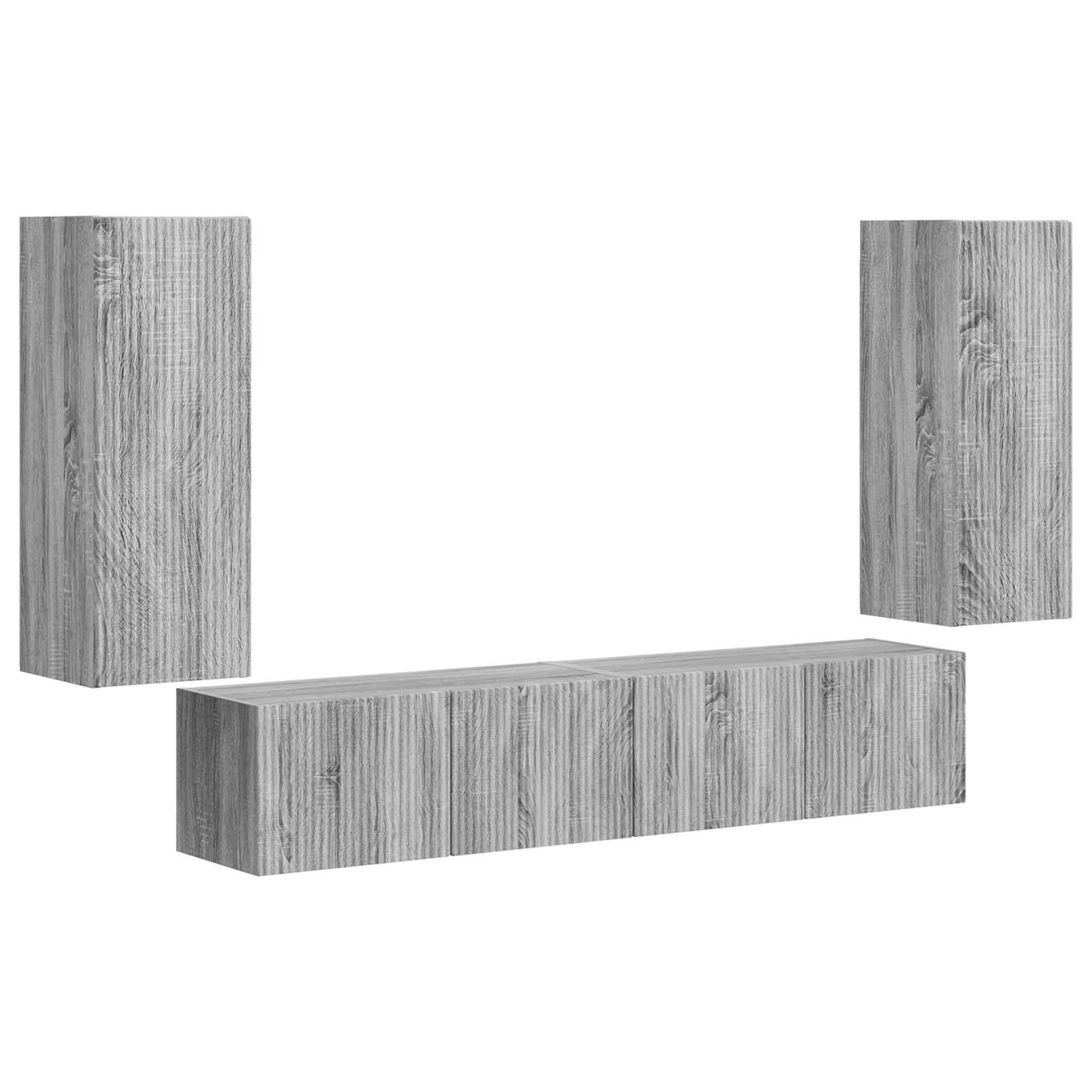78,5 X 30 X 29,5 Cm Grijs sonoma