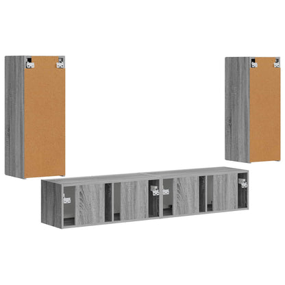 78,5 X 30 X 29,5 Cm Grijs sonoma