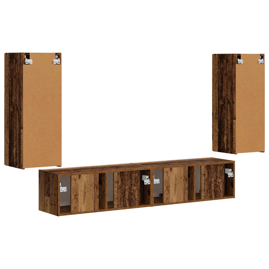 78,5 X 30 X 29,5 Cm Oud hout