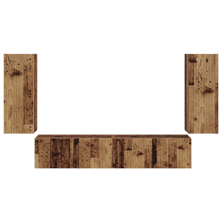 78,5 X 30 X 29,5 Cm Oud hout