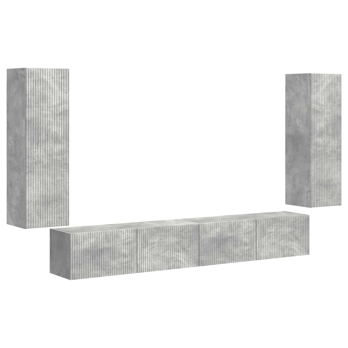 Beton Grijs 98 X 31 X 29,5 Cm Betongrijs