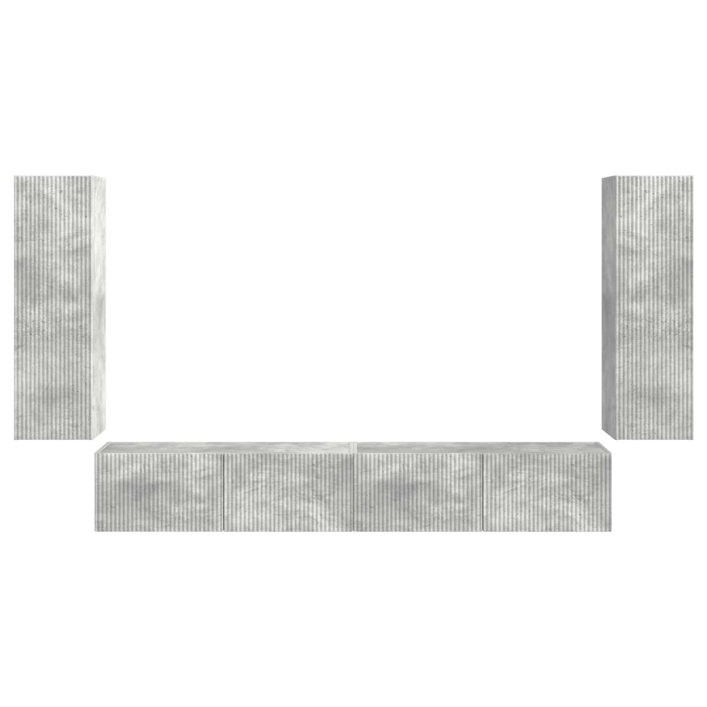 Beton Grijs 98 X 31 X 29,5 Cm Betongrijs