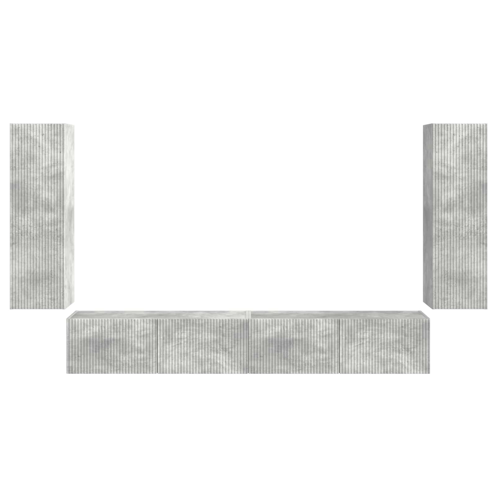 Beton Grijs 98 X 31 X 29,5 Cm Betongrijs