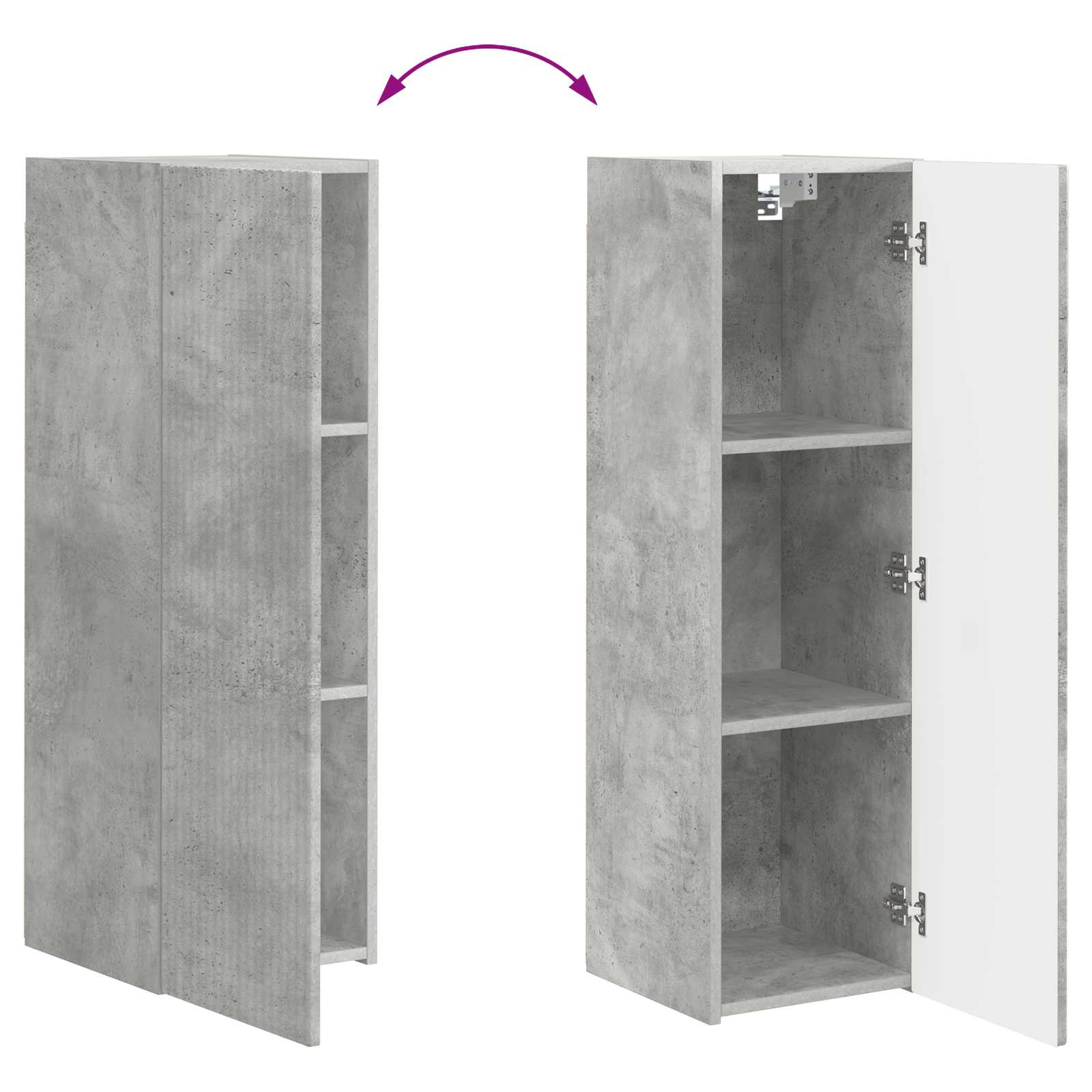 Beton Grijs 98 X 31 X 29,5 Cm Betongrijs