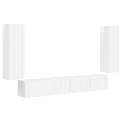 98 X 31 X 29,5 Cm Hoogglans wit