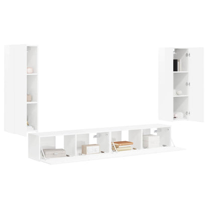 98 X 31 X 29,5 Cm Hoogglans wit
