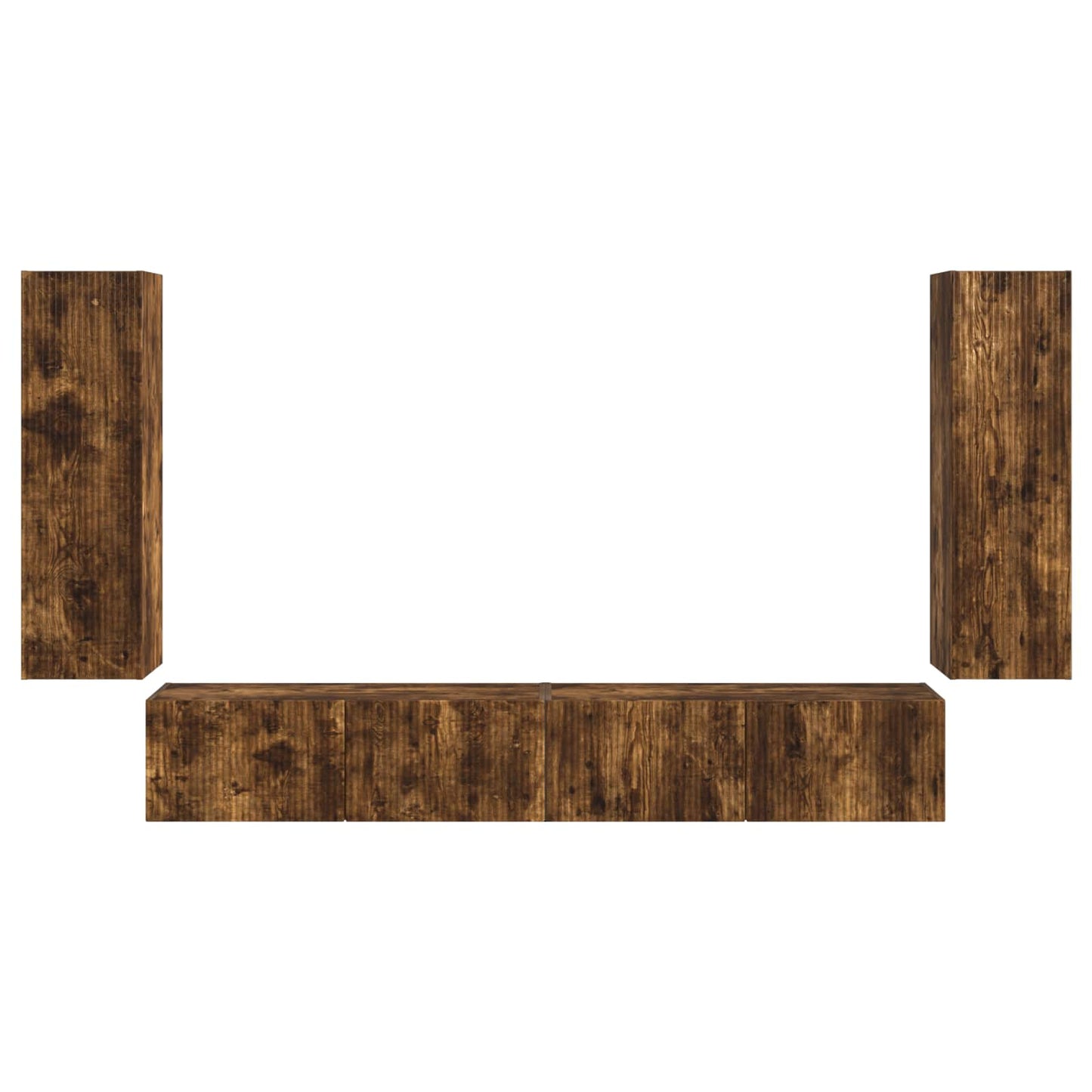 98 X 31 X 29,5 Cm Gerookt eiken