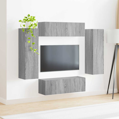 98 X 31 X 29,5 Cm Grijs sonoma