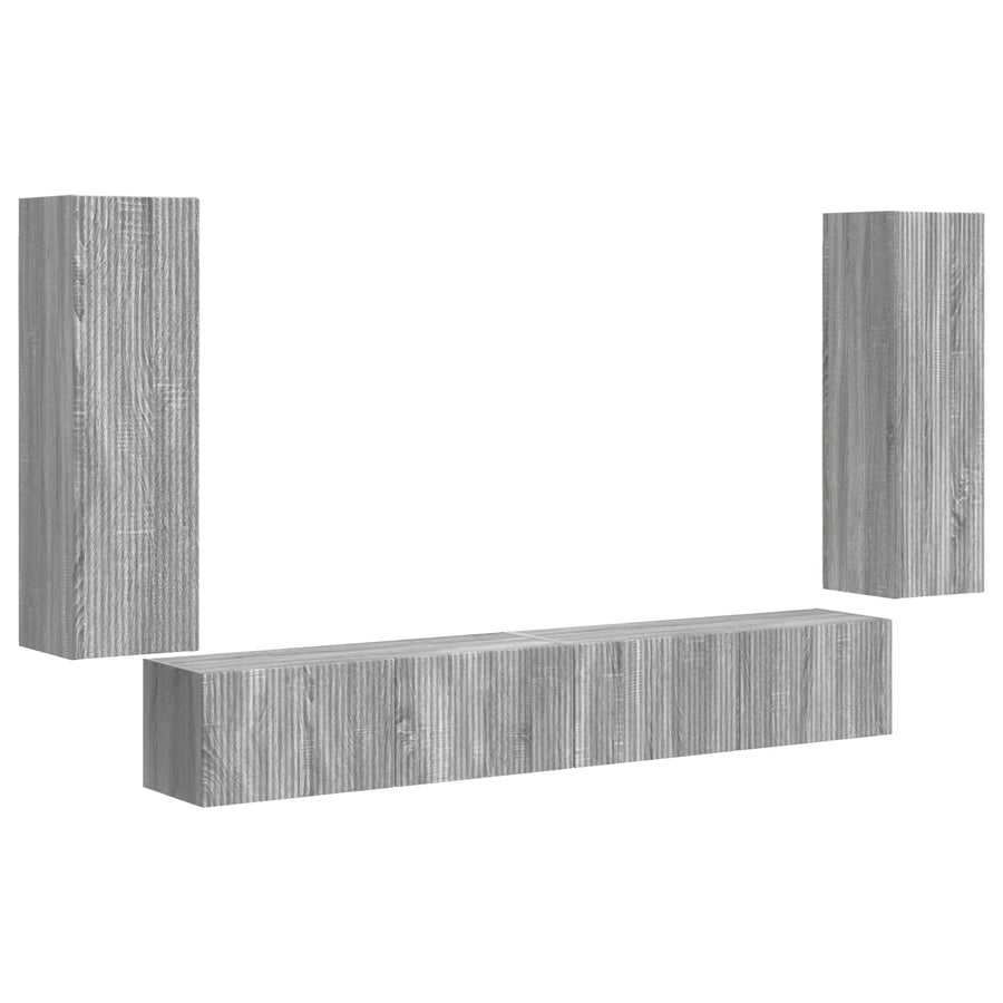 98 X 31 X 29,5 Cm Grijs sonoma