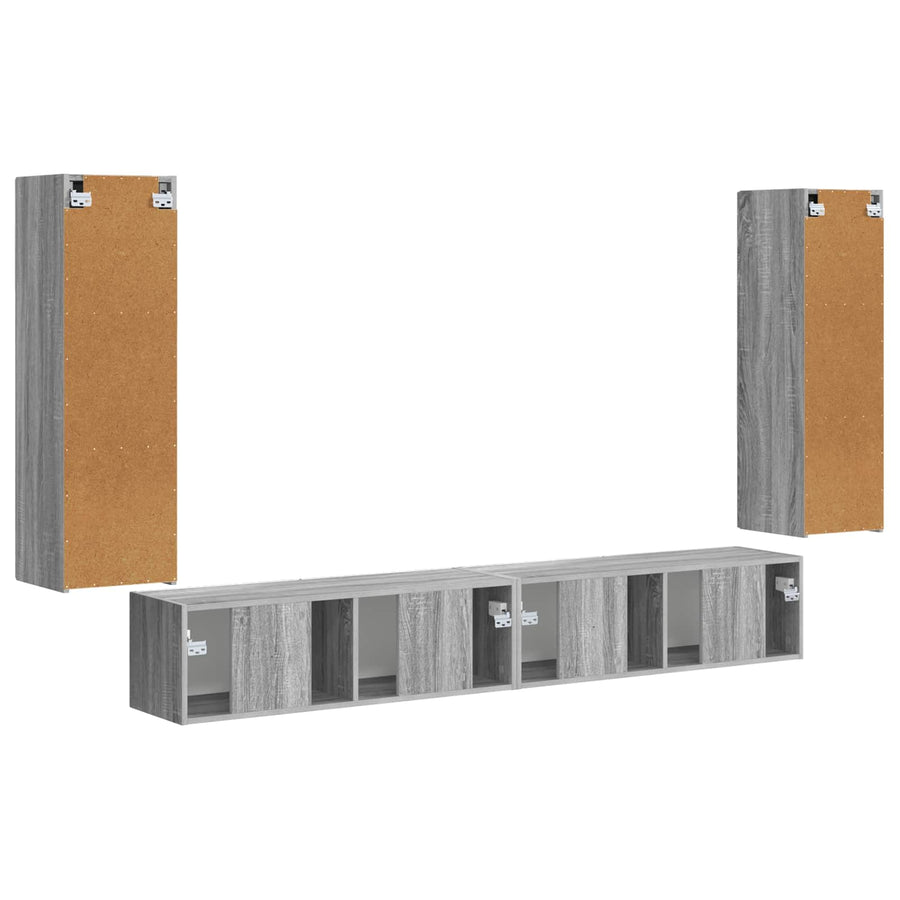 98 X 31 X 29,5 Cm Grijs sonoma